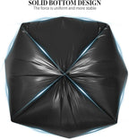 5 Rolls Small Trash Garbage Bags, 4 Gallon Strong Thin Material Disposable - Image 5