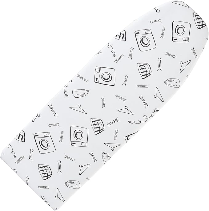 Seiritex Over The Door Ironing Board Cover 14 x 42 inch, Thick Padding and Heat by SEIRITEX