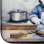 Caroline's Treasures DAC6328DDM Siberian Husky The Chef Dish Drying Mat - Image 4