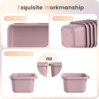 【】 【】 Purple Drawer Organizer, Makeup organizer, 【Holds 177 - Image 7