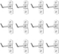 Garneck 12Pcs Metal Display Pegboard Hooks Cabinet Display Tool Hook by GARNECK