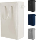 Odonata Slim Laundry Hamper Handles Collapsible Laundry Basket Thin Dirty by Odonata