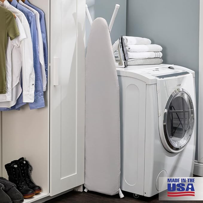 Full Size Ironing Board Made in USA – Light Grey by Seymour Home Products 4 - Image 2