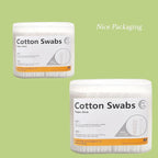 1000 Count Mini Cotton Swabs, Spiral/Round Cotton Swab - Image 6