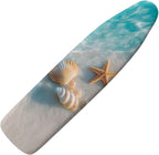 Standard Size Ironing Board Cover Protector Shell Starfish Beach Print Ironing by Wanzuoeng