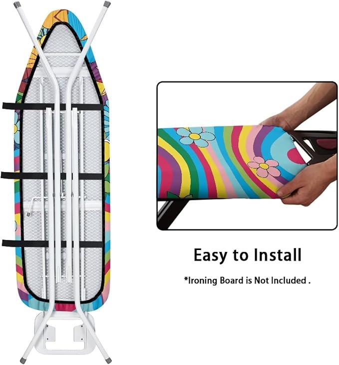 Hippie Flower Ironing Board Covers - Image 4