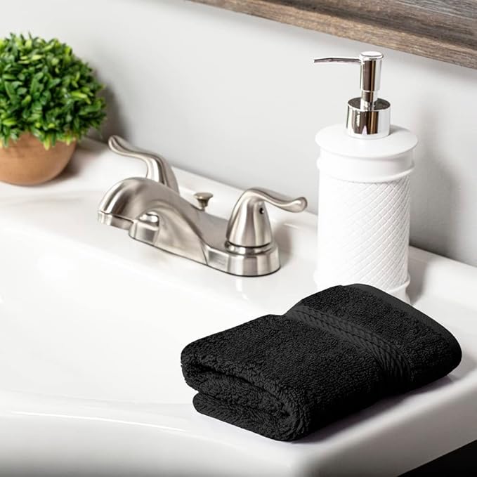 Superior Solid Egyptian Cotton Face Towel Set - Image 7