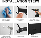 VAEHOLD Wall Hooks, Heavy Duty Aluminum Towel Hooks - Image 3