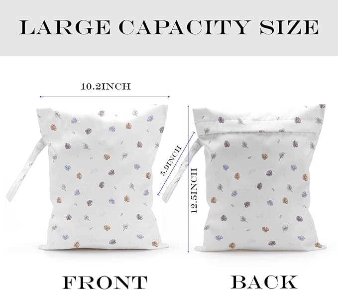 Wet Dry Bag, for Swimsuit, Dirty Yoga Gym Clothes, Makeup Bag, Waterproof - Image 2