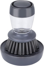 Dish Brush with Soap Dispenser, Kitchen Scrub Brush by DAPOWER