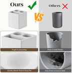Luxspire Toothbrush Holder, 3 Slots Fast Drying Tooth Brush Holder - Image 3