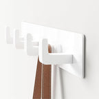 White Coat Rack Wall Mount - Image 5