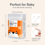 Baby Cotton Swabs 210 Count, Cotton Swabs - Image 6