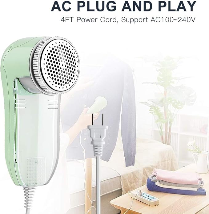 Fabric Shaver, Fuzz Balls Pills Lint Remover, AC120V Plug and Play - Image 6