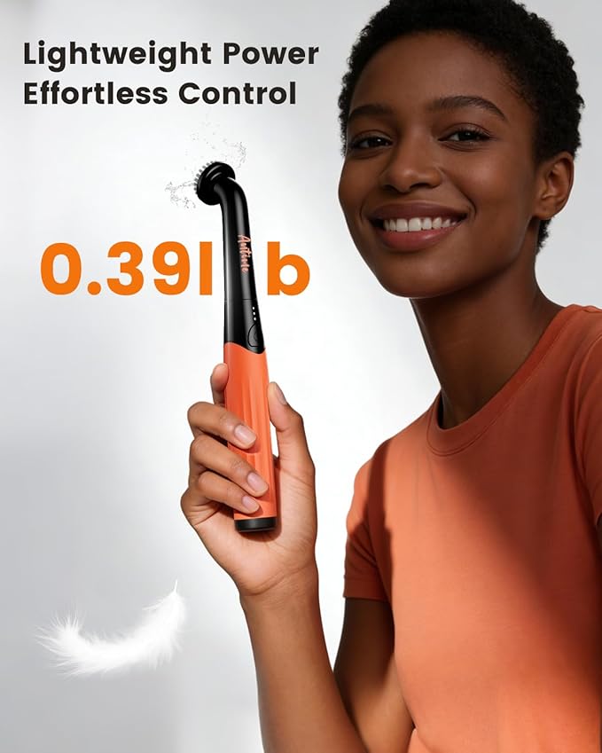 Rechargeable Electric Grout Brush, Upgraded Cordless Power Scrubber Kit - Image 7