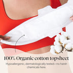 Cora 100% Organic Cotton Topsheet Pads - Image 4