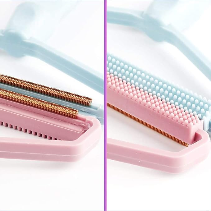 2 Pack Portable Lint Remover, Manual Fabric Shaver, Reusable Pet Hair Remover - Image 8