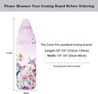 Floral Hummingbird Ironing Board Cover Iron Pad Covers Padding - Image 6