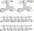 OBTANIM 16 Pack Hinge Pin Door Stopper Heavy Duty Metal Adjustable Door Stops by OBTANIM