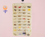 Bloss Hanging Jewelry Organizer 80 Pockets Hanging Double-Side Jewel Hanger - Image 7