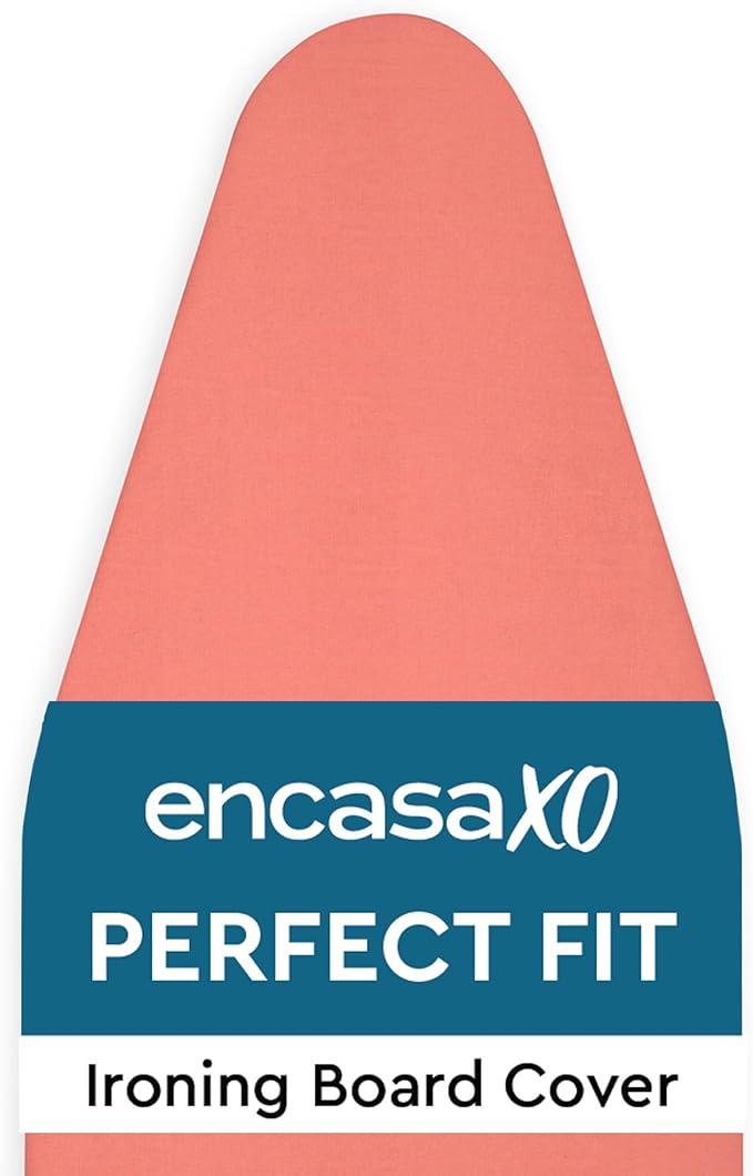 Encasa XO Ironing Board Cover and Pad 49"x18" - 4mm Felt Wide Iron Board Cover by EncasaXO