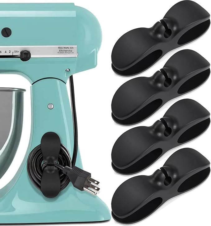 Cord Organizer for Appliances, Cord Holder Cord Wrapper for Appliances Stick on by SisBroo