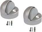 QCAA High Dome Floor Door Stop, 1-11/16" x 1-3/16", Zinc Die Cast, Satin Nickel by QCAAHardware