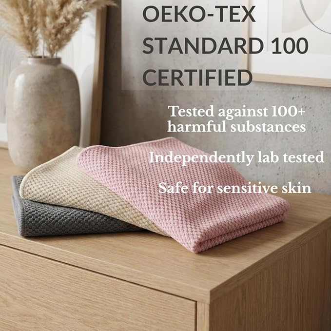 Oeko-Tex Certified Microfiber Cleaning Cloths – Non-Toxic, Safe - Image 5