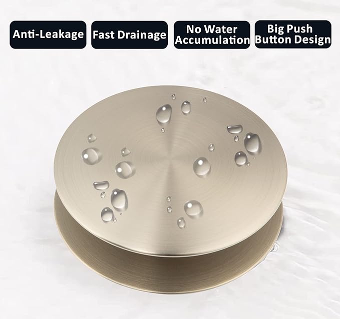 Artiwell Universal Bathroom Sink Drain Stopper, Fits Most Pop-Up Drains - Image 5