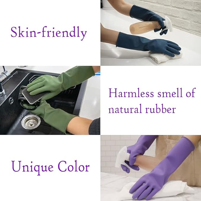 HOMSSEM Dishwashing Gloves - Image 2