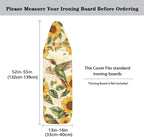 Sunflower Ironing Board Cover, Hummingbird Ironing Board Pad Cover Protector - Image 5