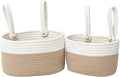YAHUAN Cotton Hanging Basket for Organizing Hanging Wall Basket by YAHUAN