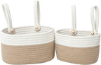 YAHUAN Cotton Hanging Basket for Organizing Hanging Wall Basket by YAHUAN
