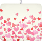 Valentine's Day Dish Drying Mat by Kawani