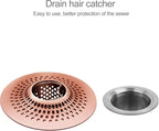 LEKEYE Shower Drain Hair Catcher/Bathroom Drain Cover/Bathtub Drain - Image 2