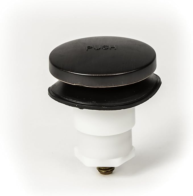 Universal Toe Touch Bath Tub/Bathtub Drain Stopper Includes 3/8" and 5/16" - Image 2