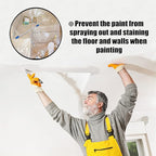 30 Pieces Plastic Drop Sheets for Painting, Waterproof and Dust-Proof Clear - Image 6