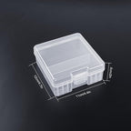 PNGKNYOCN Battery Holder Storage Box, AAA Batteries Portable Organizer Box - Image 4