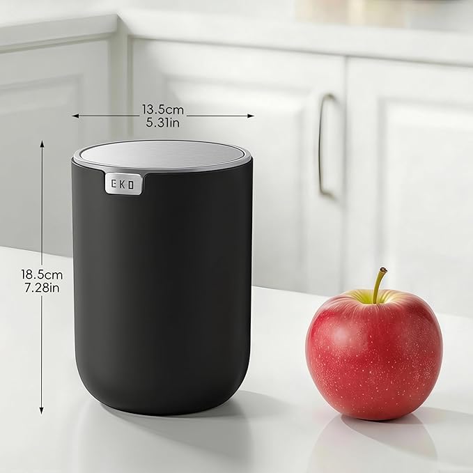 EKO Fandy 0.58 Gal/2.2L Mini Trash Can - Image 2