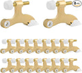 OBTANIM 16 Pack Hinge Pin Door Stopper Heavy Duty Metal Adjustable Door Stops by OBTANIM