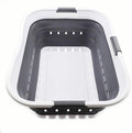 SAMMART 42L Collapsible Plastic Laundry Basket by SAMMART