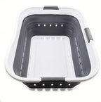 SAMMART 42L Collapsible Plastic Laundry Basket by SAMMART