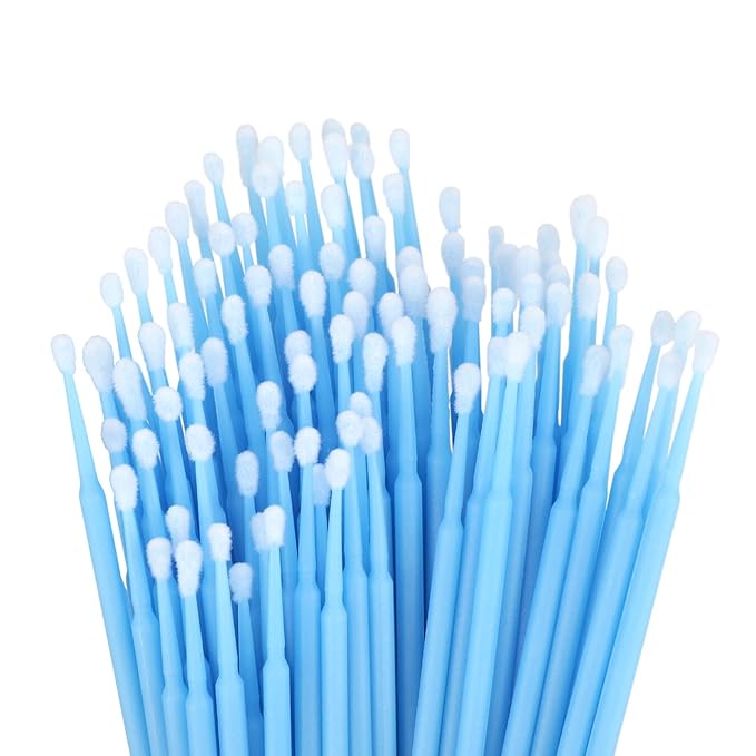 G2PLUS 500PCS Cotton Swabs, Disposable Micro Applicators Brush - Image 4