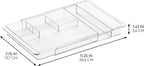 iDesign Expandable Vanity Drawer Organizer, The Clarity Collection – 11.25” to - Image 2