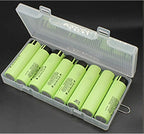 Heyiarbeit 8 x 18650 Battery Storage Case Holder Organizer Box Transparent - Image 4
