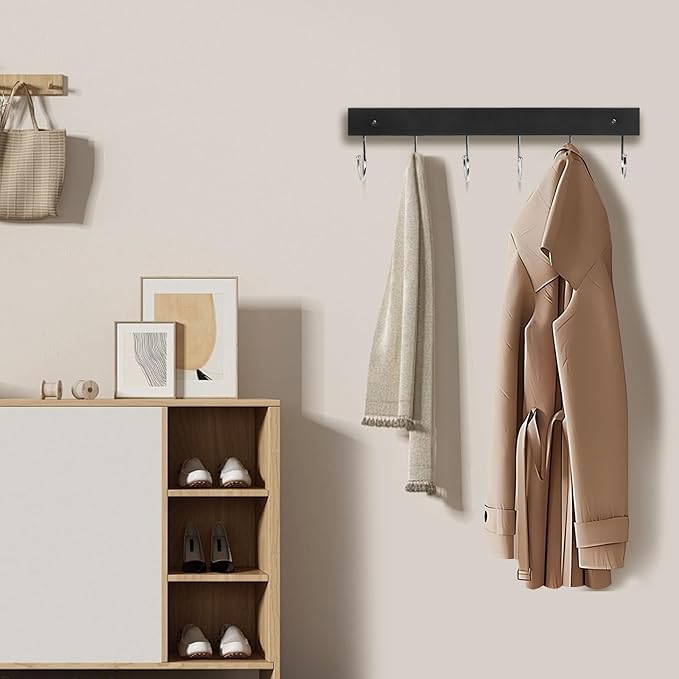 2 Pack Coat Rack Wall Mount - Image 5