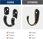 NearMoon Coat Hooks Wall Mounted - Image 4
