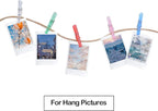 Aylifu Multi-Functional Mini Plastic Pegs, 200 Pieces Colorful Plastic Photo - Image 6