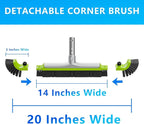 Sepetrel 20” Pool Brush Head for Cleaning Walls, Heavy Duty Inground/Above - Image 5
