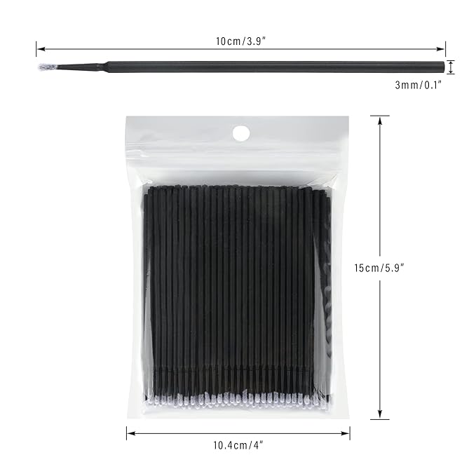 G2PLUS 500PCS Cotton Swabs, Micro Swabs - Image 2
